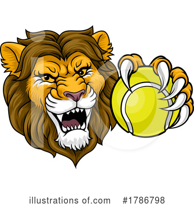 Royalty-Free (RF) Lion Clipart Illustration by AtStockIllustration - Stock Sample #1786798