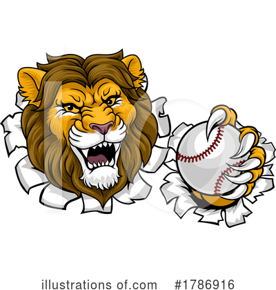 Royalty-Free (RF) Lion Clipart Illustration by AtStockIllustration - Stock Sample #1786916