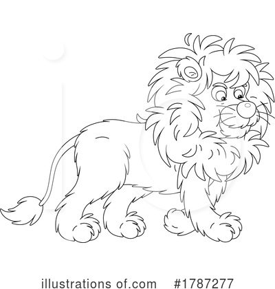 Royalty-Free (RF) Lion Clipart Illustration by Alex Bannykh - Stock Sample #1787277
