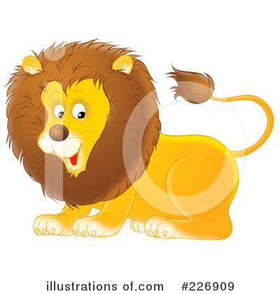 Royalty-Free (RF) Lion Clipart Illustration by Alex Bannykh - Stock Sample #226909