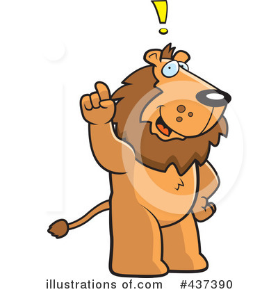 Royalty-Free (RF) Lion Clipart Illustration by Cory Thoman - Stock Sample #437390