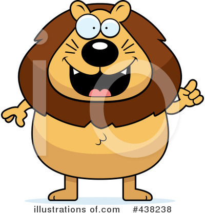 Royalty-Free (RF) Lion Clipart Illustration by Cory Thoman - Stock Sample #438238