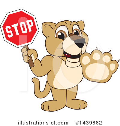 Royalty-Free (RF) Lion Cub Mascot Clipart Illustration by Mascot Junction - Stock Sample #1439882