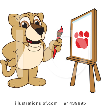 Royalty-Free (RF) Lion Cub Mascot Clipart Illustration by Mascot Junction - Stock Sample #1439895