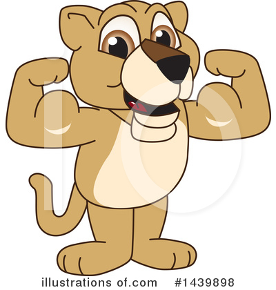 Lion Cub Mascot Clipart #1439898 by Mascot Junction