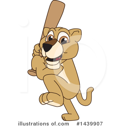 Royalty-Free (RF) Lion Cub Mascot Clipart Illustration by Mascot Junction - Stock Sample #1439907