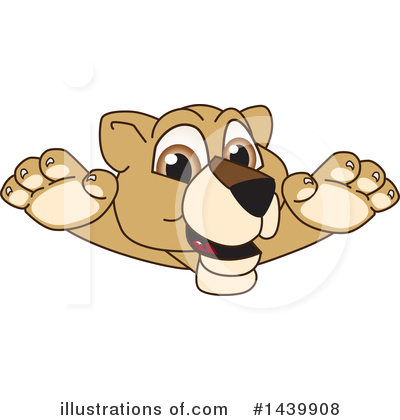 Royalty-Free (RF) Lion Cub Mascot Clipart Illustration by Mascot Junction - Stock Sample #1439908