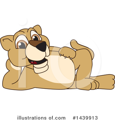 Lion Cub Mascot Clipart #1439913 by Mascot Junction