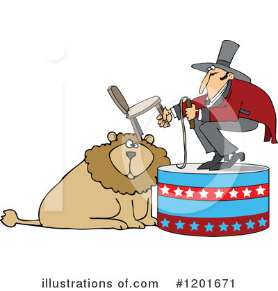 Lion Tamer Clipart #1201671 by djart