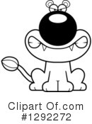 Lioness Clipart #1292272 by Cory Thoman