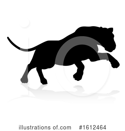 Cougar Clipart #1612464 by AtStockIllustration