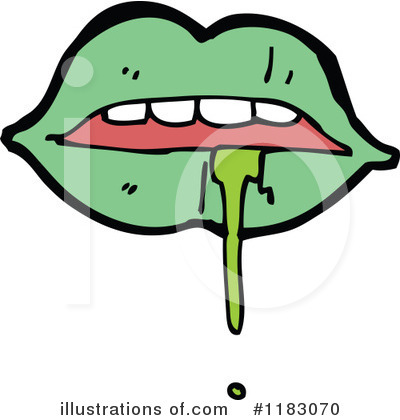 Royalty-Free (RF) Lips Clipart Illustration by lineartestpilot - Stock Sample #1183070