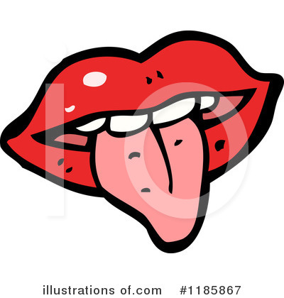 Royalty-Free (RF) Lips Clipart Illustration by lineartestpilot - Stock Sample #1185867