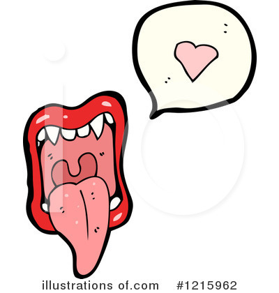 Vampire Lips Clipart #1215962 by lineartestpilot