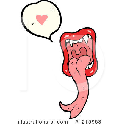 Vampire Lips Clipart #1215963 by lineartestpilot