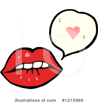 Royalty-Free (RF) Lips Clipart Illustration by lineartestpilot - Stock Sample #1215966