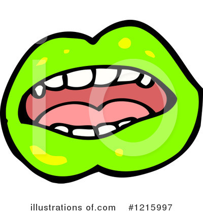 Royalty-Free (RF) Lips Clipart Illustration by lineartestpilot - Stock Sample #1215997