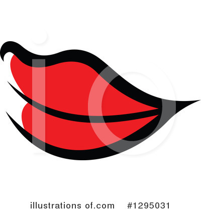Royalty-Free (RF) Lips Clipart Illustration by Vector Tradition SM - Stock Sample #1295031