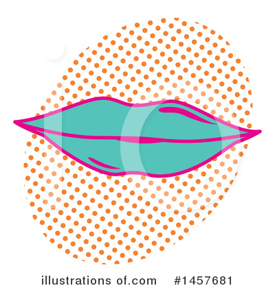 Royalty-Free (RF) Lips Clipart Illustration by Cherie Reve - Stock Sample #1457681