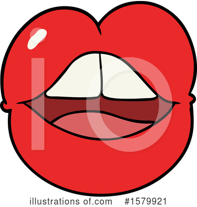 Royalty-Free (RF) Lips Clipart Illustration by lineartestpilot - Stock Sample #1579921
