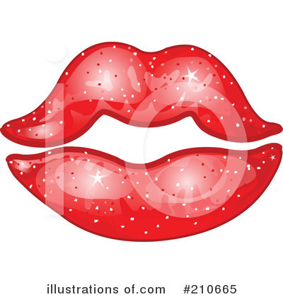 Royalty-Free (RF) Lips Clipart Illustration by yayayoyo - Stock Sample #210665