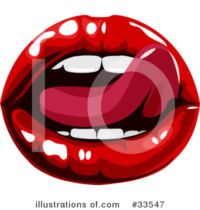 Lip Clipart #33547 by AtStockIllustration