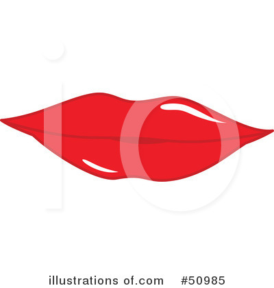 Royalty-Free (RF) Lips Clipart Illustration by Cherie Reve - Stock Sample #50985