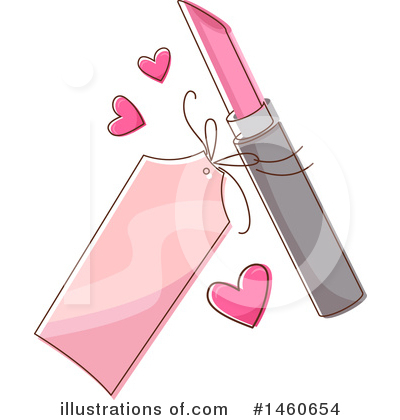 Royalty-Free (RF) Lipstick Clipart Illustration by BNP Design Studio - Stock Sample #1460654