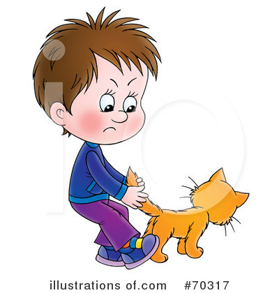 Royalty-Free (RF) Little Boy Clipart Illustration by Alex Bannykh - Stock Sample #70317
