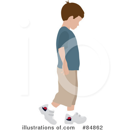 Royalty-Free (RF) Little Boy Clipart Illustration by Pams Clipart - Stock Sample #84862