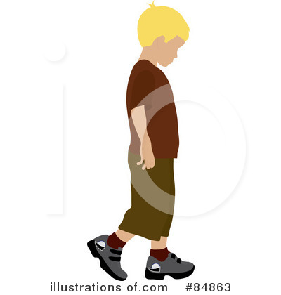 Royalty-Free (RF) Little Boy Clipart Illustration by Pams Clipart - Stock Sample #84863