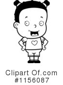 Little Girl Clipart #1156087 by Cory Thoman