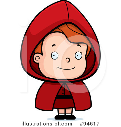 Royalty-Free (RF) Little Red Riding Hood Clipart Illustration by Cory Thoman - Stock Sample #94617
