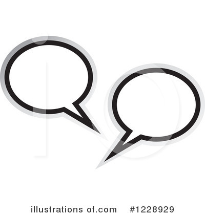 Royalty-Free (RF) Live Chat Clipart Illustration by Lal Perera - Stock Sample #1228929