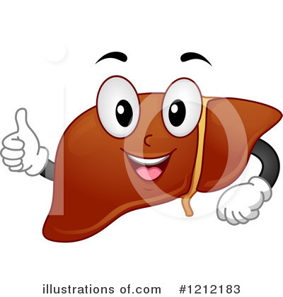 Royalty-Free (RF) Liver Clipart Illustration by BNP Design Studio - Stock Sample #1212183