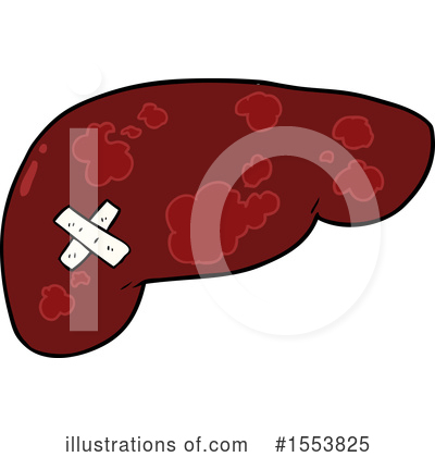 Royalty-Free (RF) Liver Clipart Illustration by lineartestpilot - Stock Sample #1553825