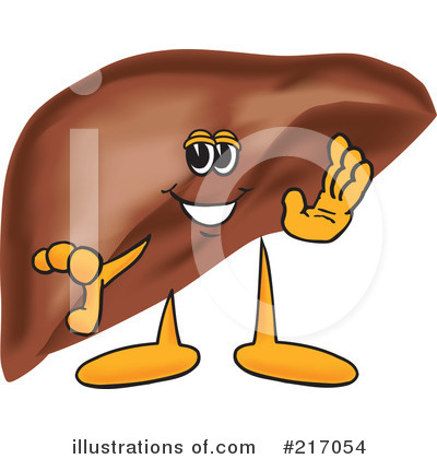 Liver Clipart #217054 by Mascot Junction