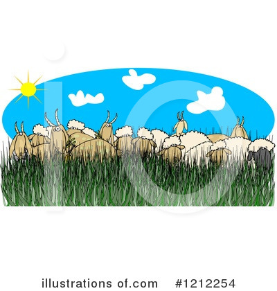 Royalty-Free (RF) Livestock Clipart Illustration by djart - Stock Sample #1212254