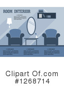 Living Room Clipart #1268714 by Vector Tradition SM