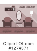 Living Room Clipart #1274371 by Vector Tradition SM