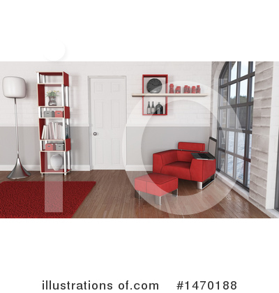 Royalty-Free (RF) Living Room Clipart Illustration by KJ Pargeter - Stock Sample #1470188