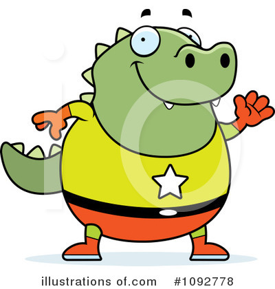 Royalty-Free (RF) Lizard Clipart Illustration by Cory Thoman - Stock Sample #1092778