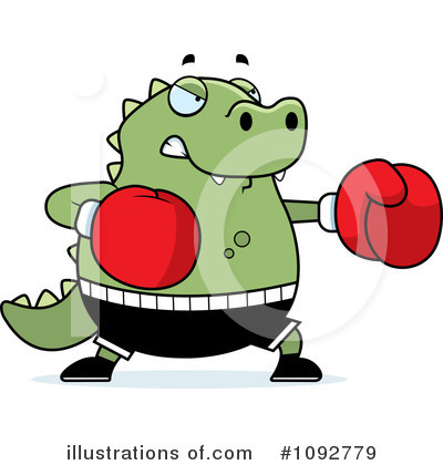 Boxer Clipart #1092779 by Cory Thoman