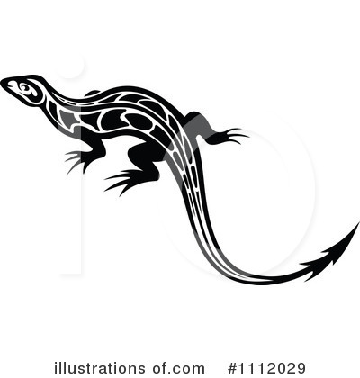 Royalty-Free (RF) Lizard Clipart Illustration by Vector Tradition SM - Stock Sample #1112029