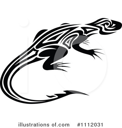 Royalty-Free (RF) Lizard Clipart Illustration by Vector Tradition SM - Stock Sample #1112031