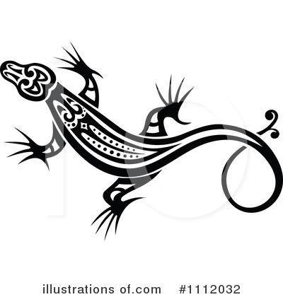 Lizards Clipart #1112032 by Vector Tradition SM