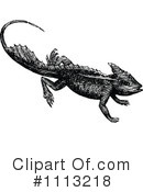 Lizard Clipart #1113218 by Prawny Vintage