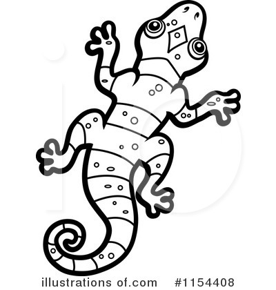 Royalty-Free (RF) Lizard Clipart Illustration by Cory Thoman - Stock Sample #1154408