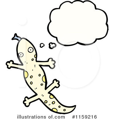 Royalty-Free (RF) Lizard Clipart Illustration by lineartestpilot - Stock Sample #1159216
