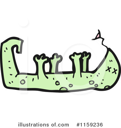 Royalty-Free (RF) Lizard Clipart Illustration by lineartestpilot - Stock Sample #1159236